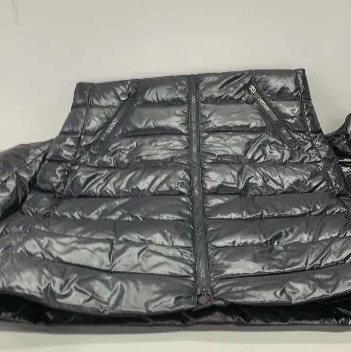 Moncler Moncler Solid Quilted Long Hooded Down Jacket Size US M / EU 48-50 / 2 - 11 Thumbnail