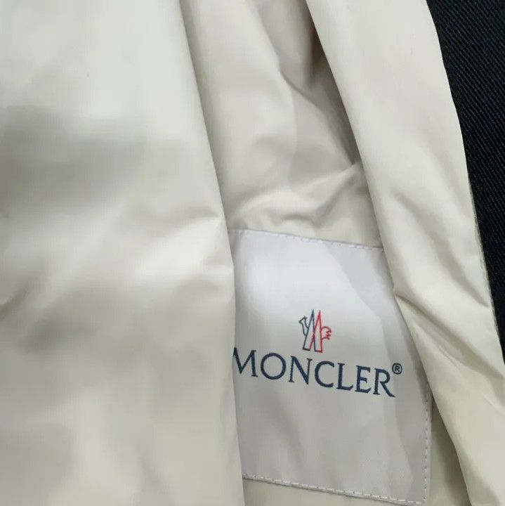 Moncler Moncler Carles Solid Logo Drawstring Hooded Jacket Size US XXL / EU 58 / 5 - 7 Thumbnail