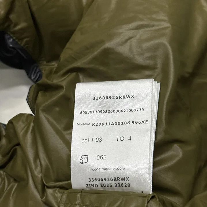 Moncler Moncler Lipsi Logo Stand Collar Down Vest Size US XL / EU 56 / 4 - 2 Thumbnail