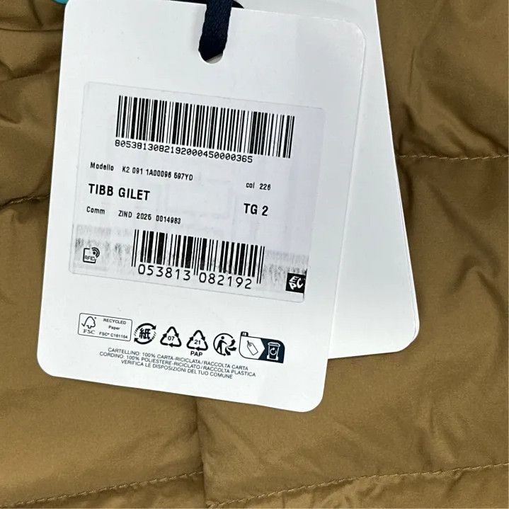 Moncler Moncler Tibb Sleeveless Stand - Collar Zip Down Vest Size US M / EU 48-50 / 2 - 2 Thumbnail