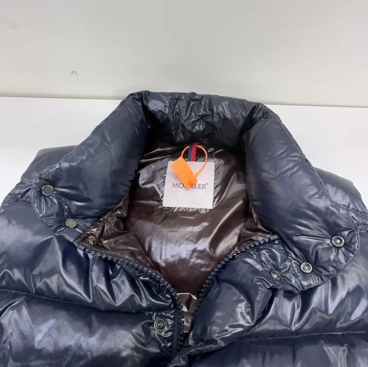 Moncler Moncler Tibb Logo Quilted Nylon Down Vest Size US XL / EU 56 / 4 - 8 Thumbnail