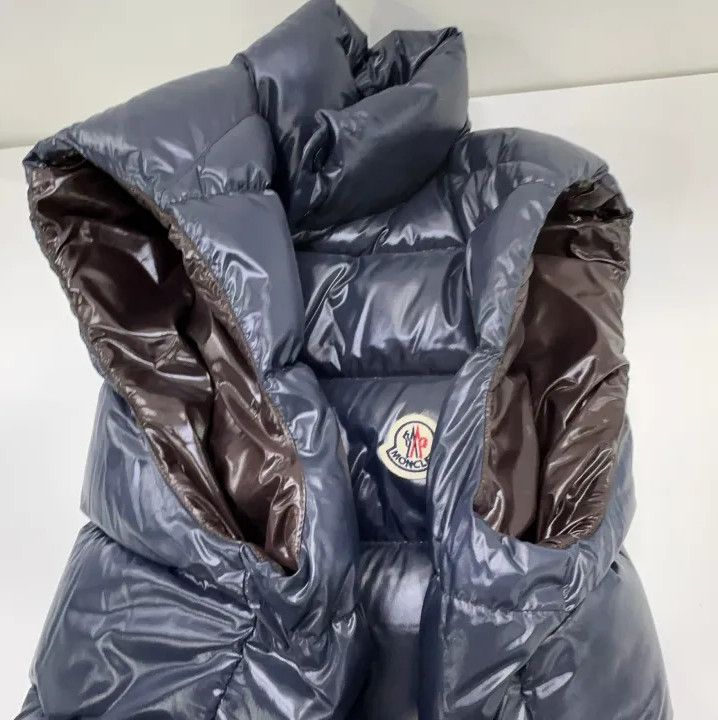 Moncler Moncler Tibb Logo Quilted Nylon Down Vest Size US XL / EU 56 / 4 - 11 Thumbnail