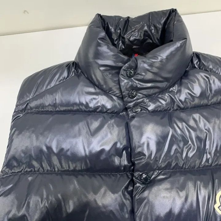 Moncler Moncler Tibb Logo Quilted Nylon Down Vest Size US XL / EU 56 / 4 - 9 Thumbnail