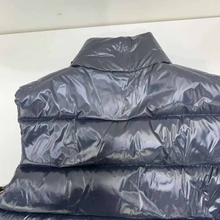 Moncler Moncler Tibb Logo Quilted Nylon Down Vest Size US XL / EU 56 / 4 - 12 Thumbnail