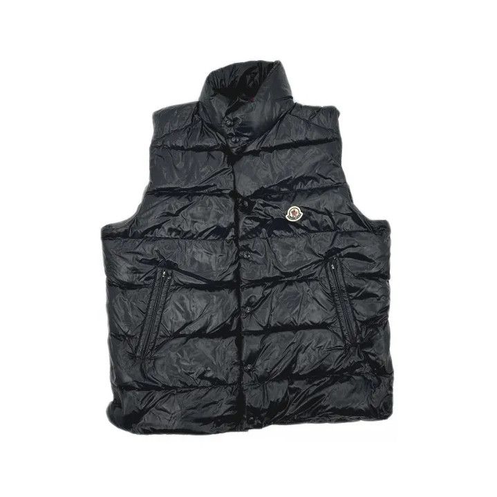 Moncler Moncler FW21 Tib Black Down Vest Unisex Size US XXL / EU 58 / 5 - 2 Thumbnail