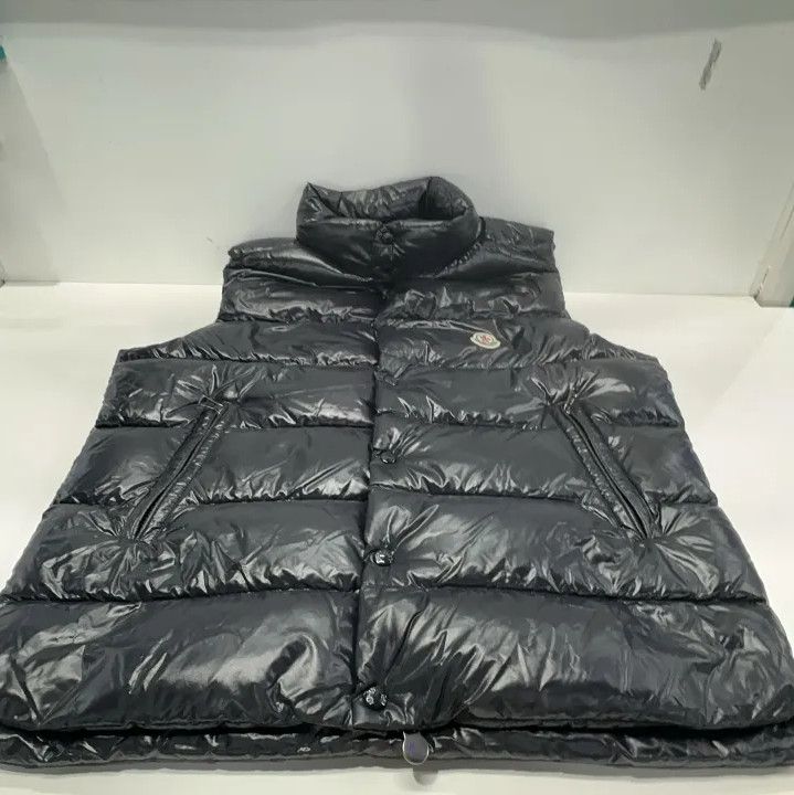 Moncler Moncler FW21 Tib Black Down Vest Unisex Size US XXL / EU 58 / 5 - 7 Thumbnail