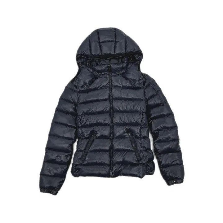 Moncler Moncler Solid Shiny Hooded Down Jacket Size US XS / EU 42 / 0 - 2 Thumbnail