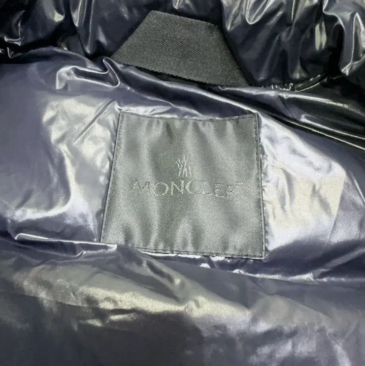 Moncler Moncler Men's Solid Logo Stand Collar Down Vest Size US XXL / EU 58 / 5 - 5 Thumbnail