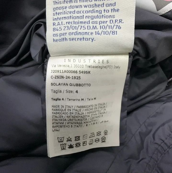 Moncler Moncler Solayan FW24 Long Sleeve Short Down Jacket Size US XL / EU 56 / 4 - 3 Thumbnail