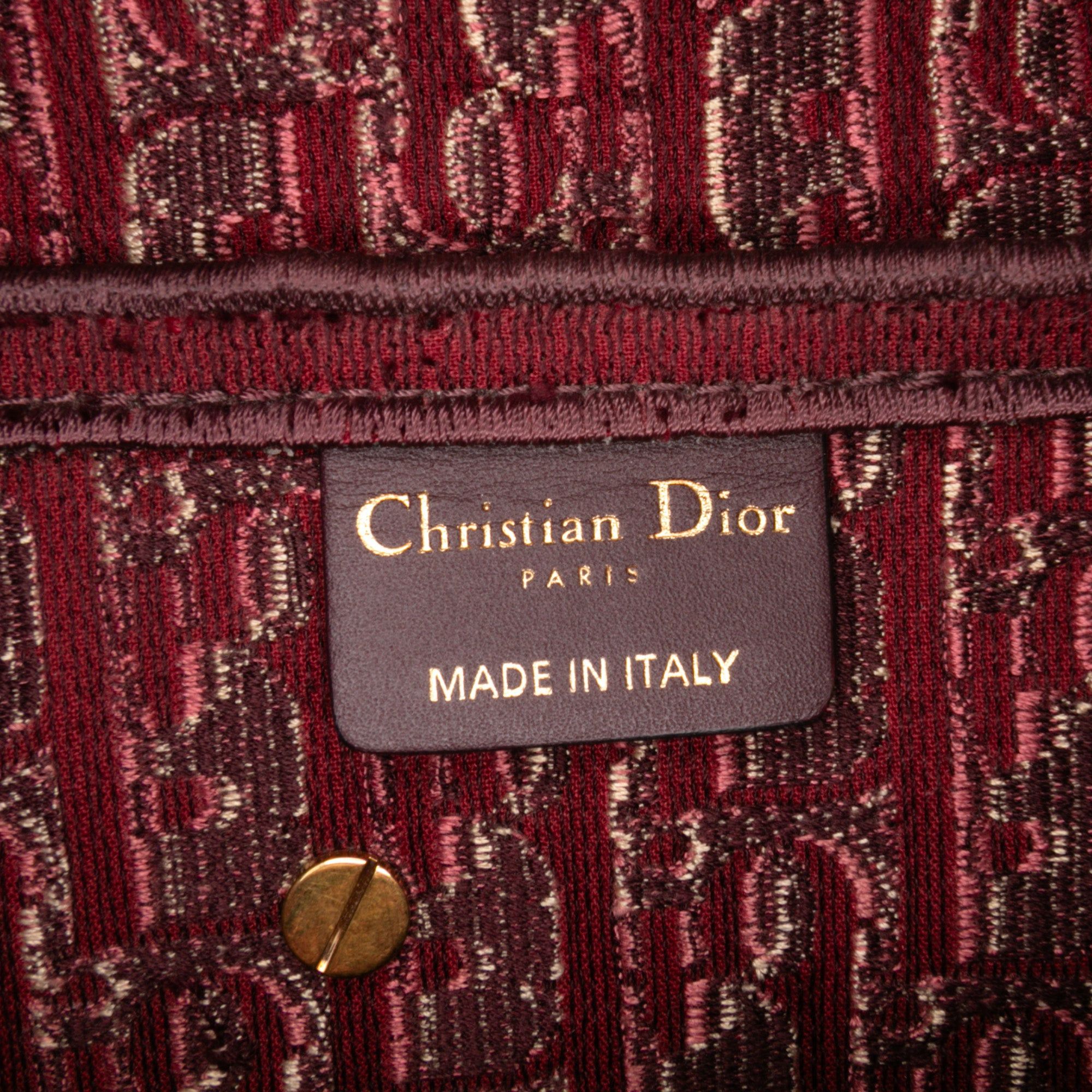 Dior Oblique Velvet Embroidered Saddle Bag Size ONE SIZE - 5 Thumbnail