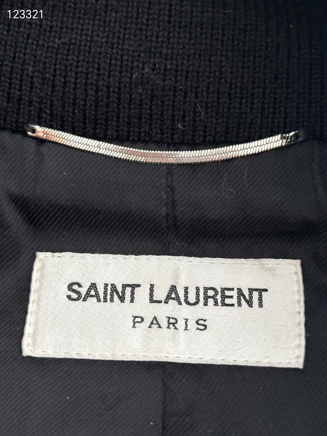 Saint Laurent Paris Saint Laurent Wool Blend Baseball Jacket Size US M / EU 48-50 / 2 - 3 Thumbnail