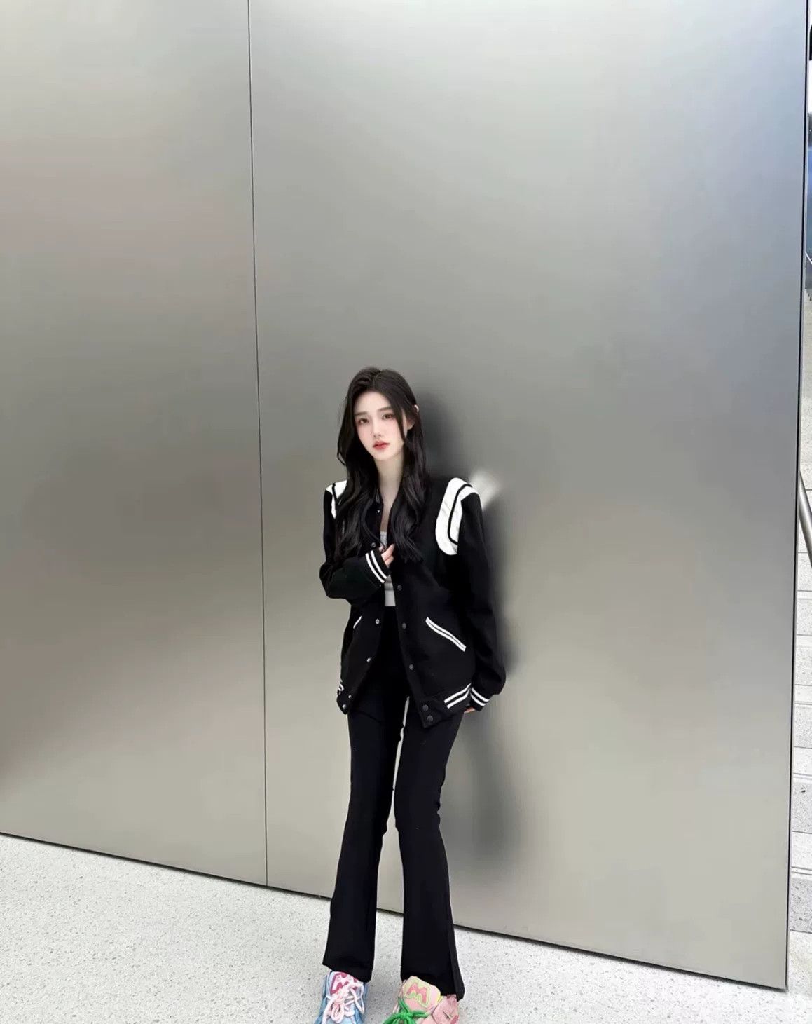 Saint Laurent Paris Saint Laurent Striped Varsity Jacket Size US S / EU 44-46 / 1 - 6 Thumbnail