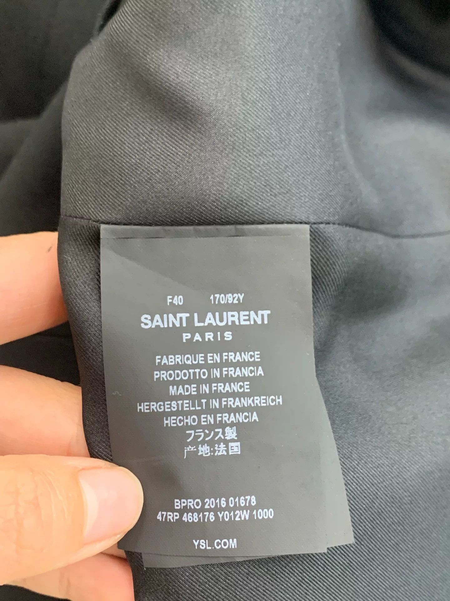 Saint Laurent Paris Saint Laurent Black Lace Long-Sleeve Dress Size S / US 4 / IT 40 - 5 Thumbnail