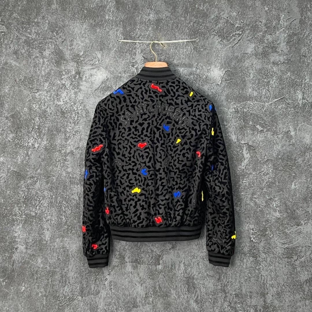 Saint Laurent Paris Saint Laurent Black Bomber Jacket Size US S / EU 44-46 / 1 - 6 Thumbnail