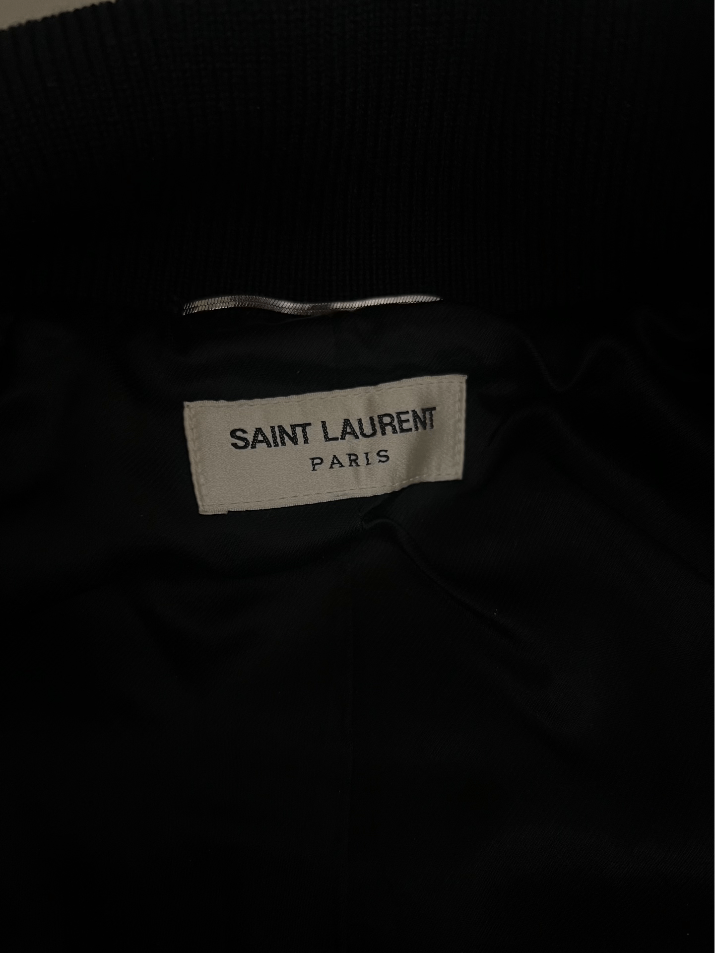 Saint Laurent Paris Saint Laurent Striped Baseball Jacket Size US M / EU 48-50 / 2 - 4 Thumbnail