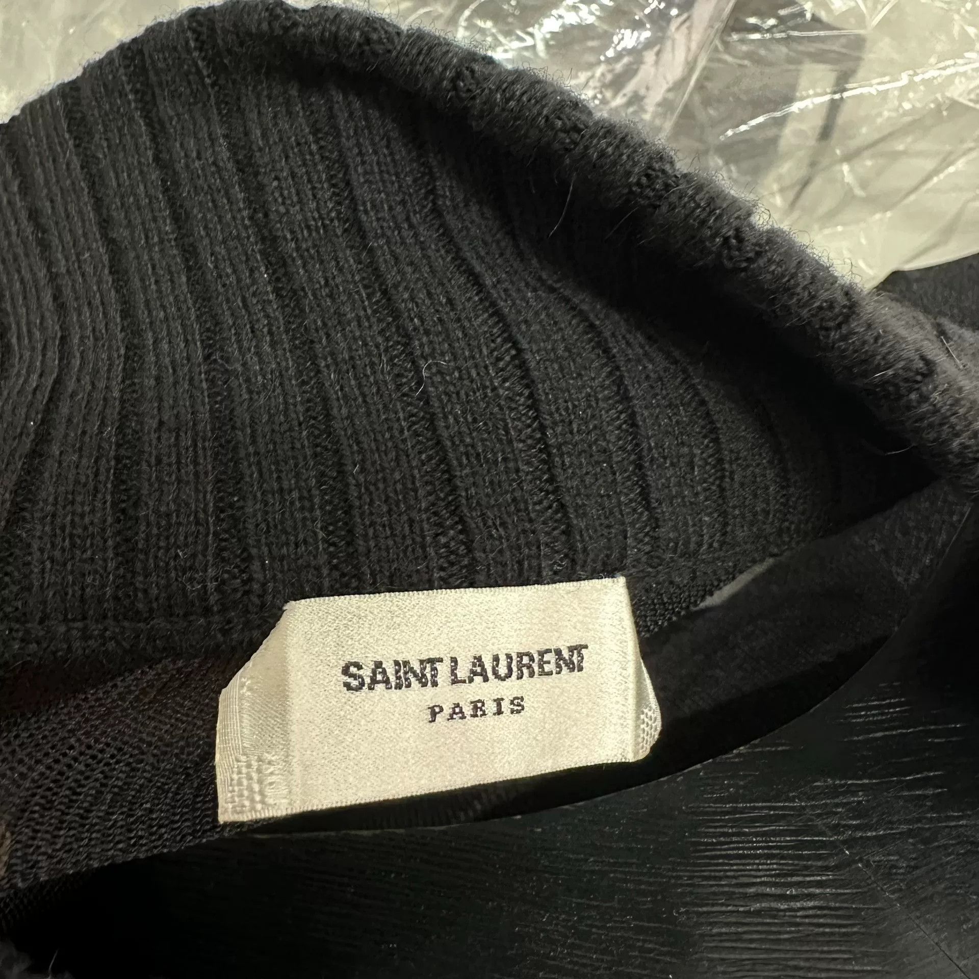 Saint Laurent Paris Saint Laurent Black Mesh Fur Cuff Top Size S / US 4 / IT 40 - 6 Thumbnail