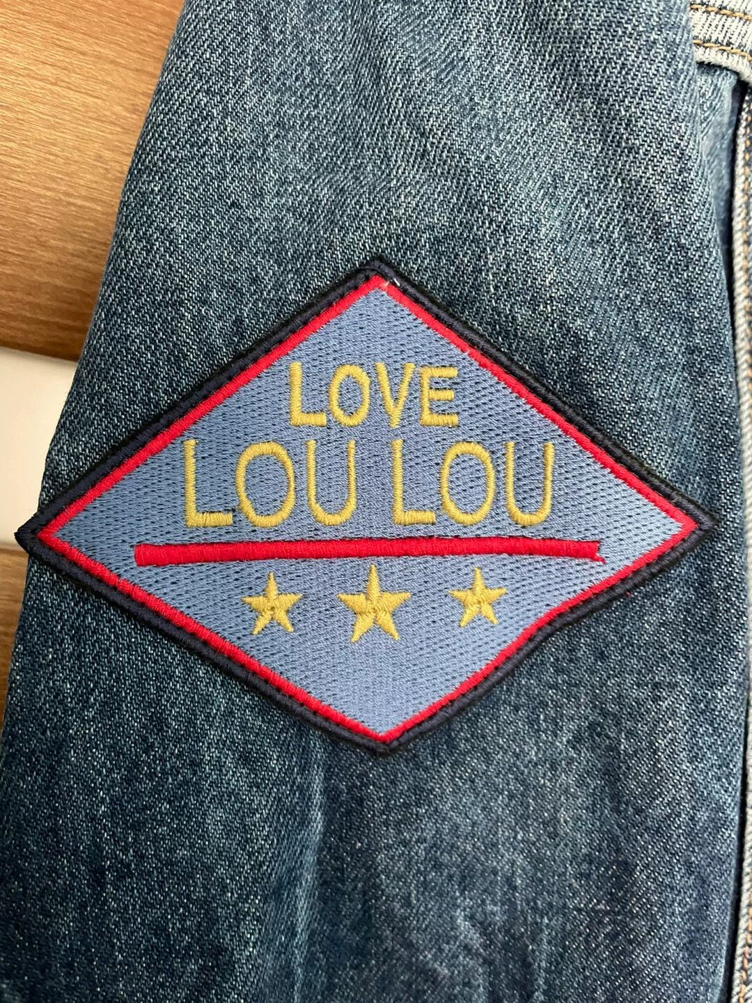 Saint Laurent Paris Saint Laurent Embroidered Distressed Denim Jacket Size US M / EU 48-50 / 2 - 6 Thumbnail