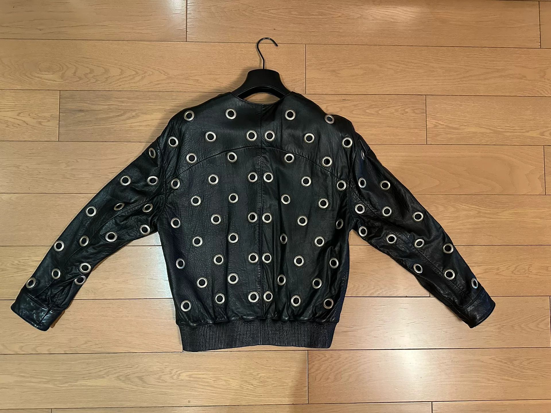 Saint Laurent Paris YSL Saint Laurent Black Leather Jacket Size M / US 6-8 / IT 42-44 - 2 Thumbnail