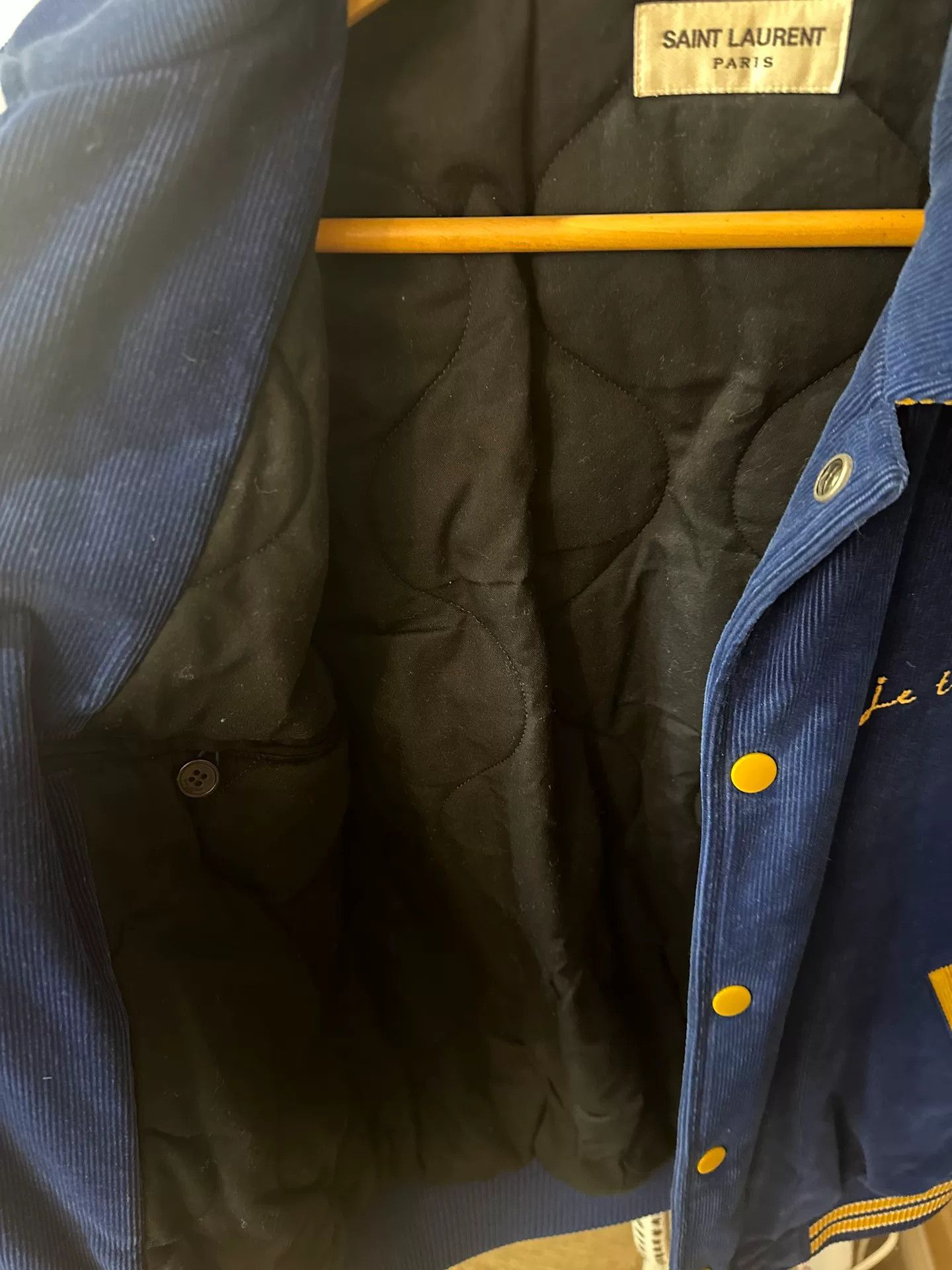 Saint Laurent Paris Saint Laurent Corduroy Baseball Jacket Size US M / EU 48-50 / 2 - 3 Thumbnail