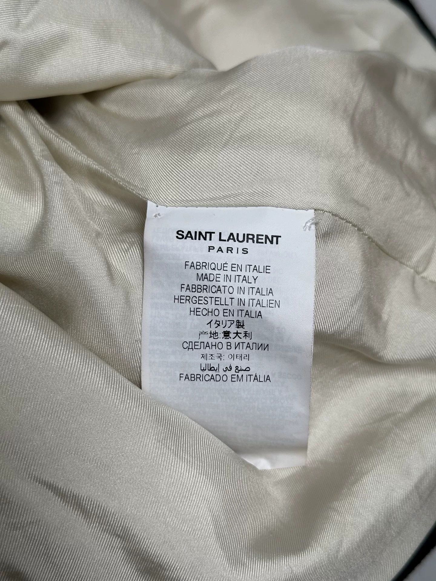 Saint Laurent Paris Saint Laurent YSL White Tweed Jacket Size XS / US 0-2 / IT 36-38 - 5 Thumbnail