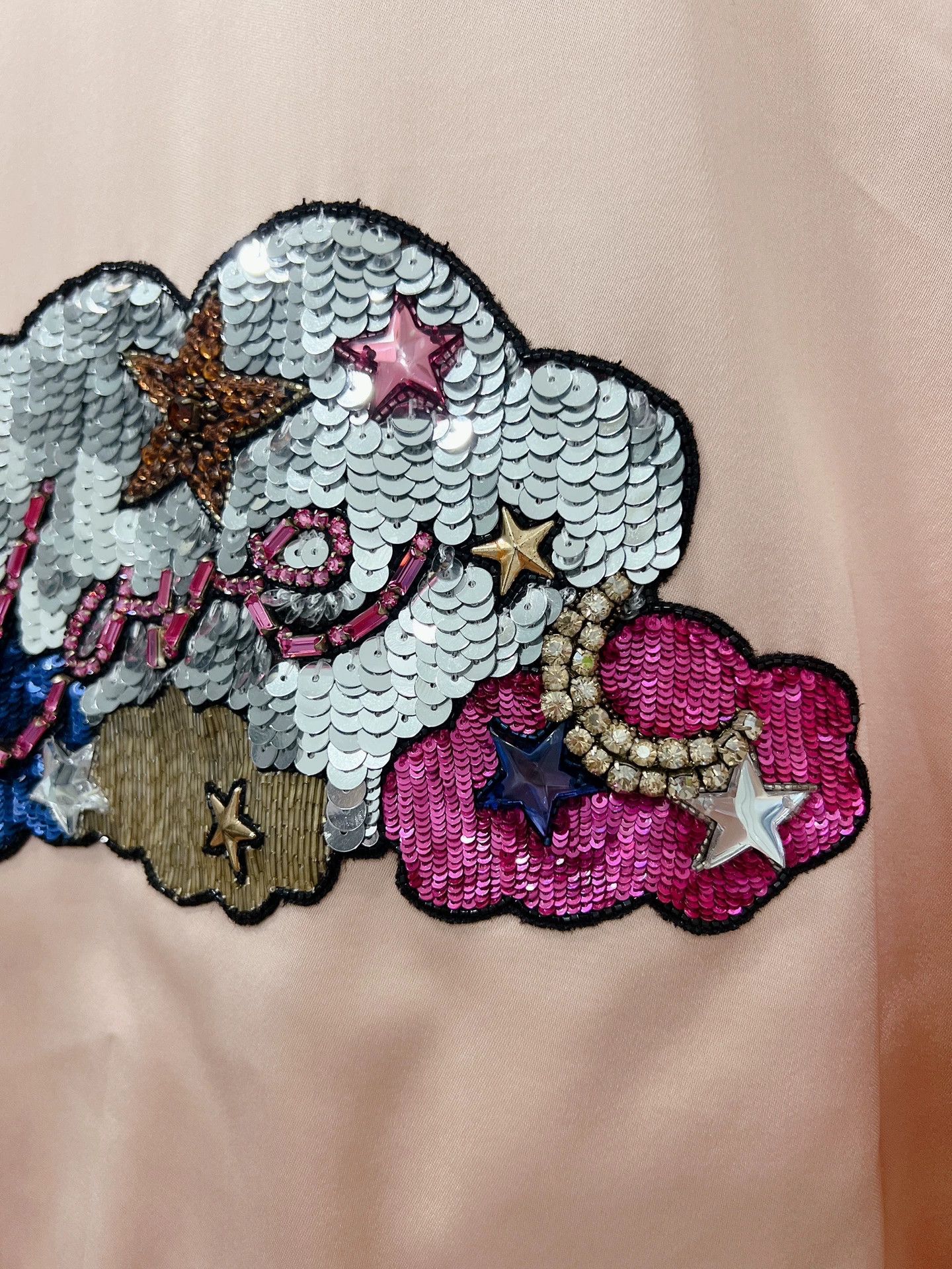 Saint Laurent Paris Saint Laurent Pink Satin Bomber Jacket Size S / US 4 / IT 40 - 7 Thumbnail