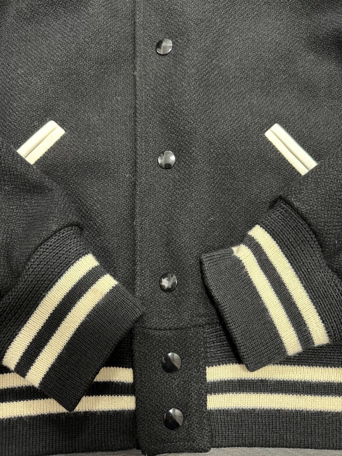 Saint Laurent Paris Saint Laurent YSL Teddy Varsity Jacket Size US M / EU 48-50 / 2 - 9 Thumbnail
