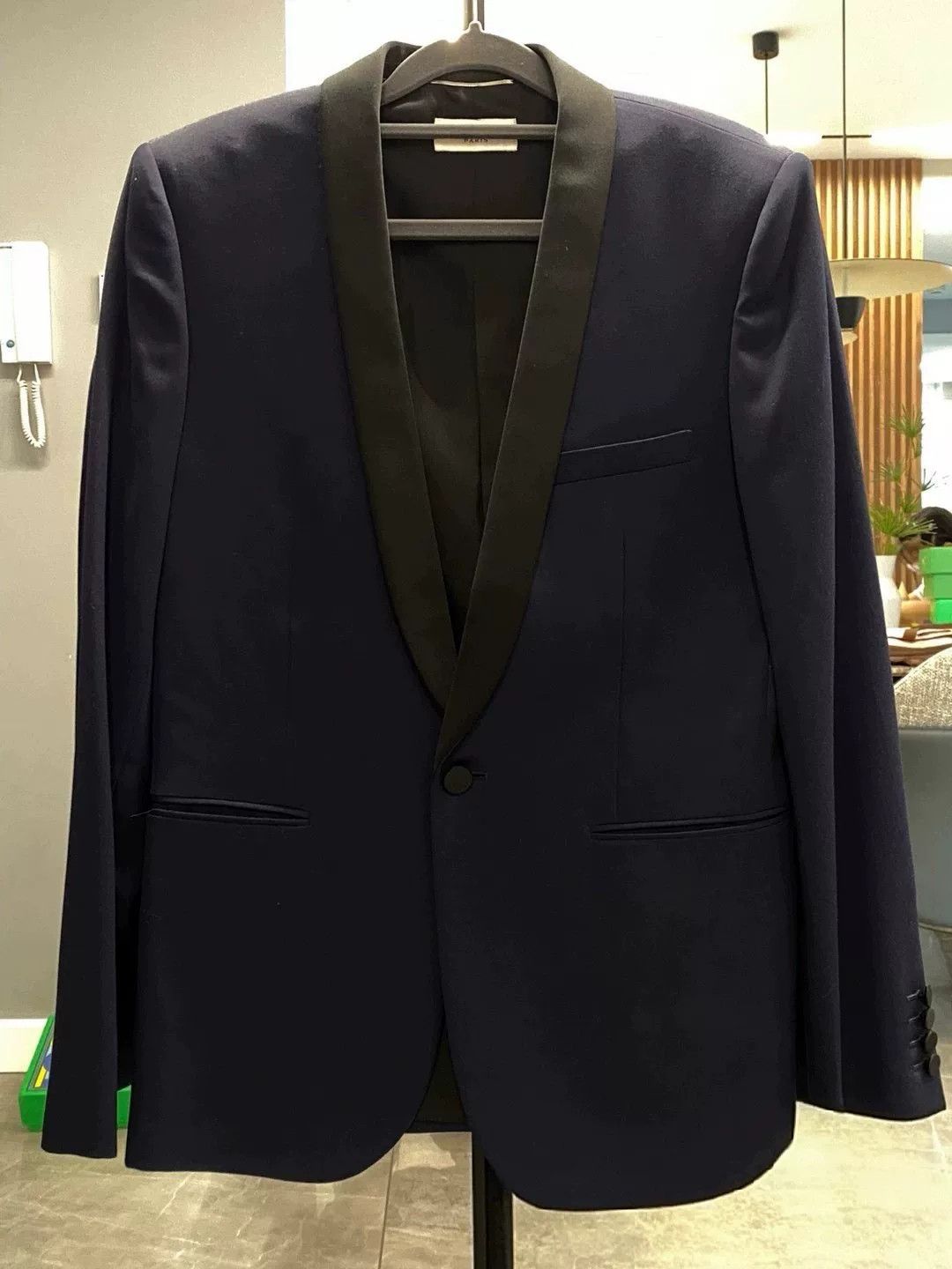 Saint Laurent Paris SAINT LAURENT Dark Blue Formal Suit Size US M / EU 48-50 / 2 - 3 Thumbnail