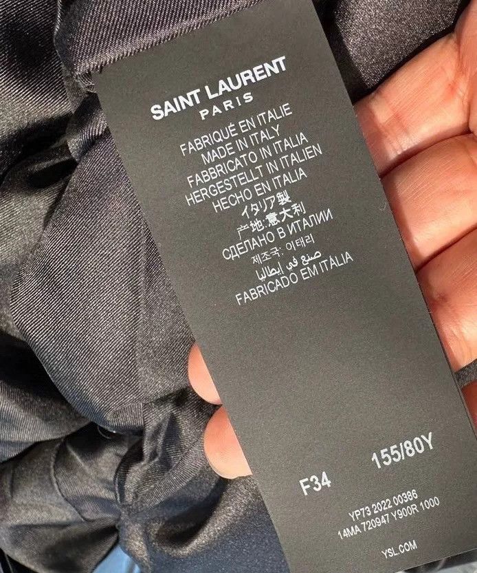 Saint Laurent Paris Saint Laurent Black Trench Coat Belted Size S / US 4 / IT 40 - 6 Thumbnail