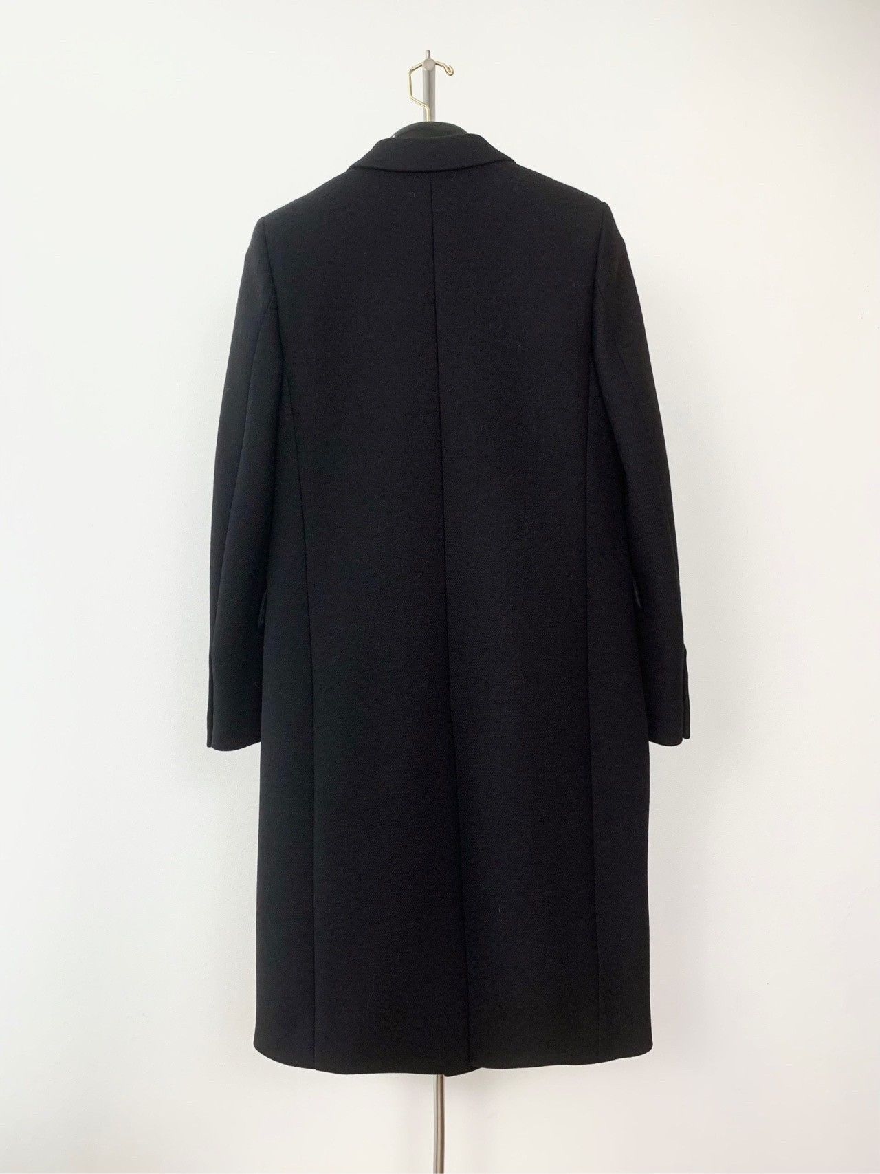 Saint Laurent Paris Saint Laurent SLP Black Long Coat Size XS / US 0-2 / IT 36-38 - 2 Thumbnail