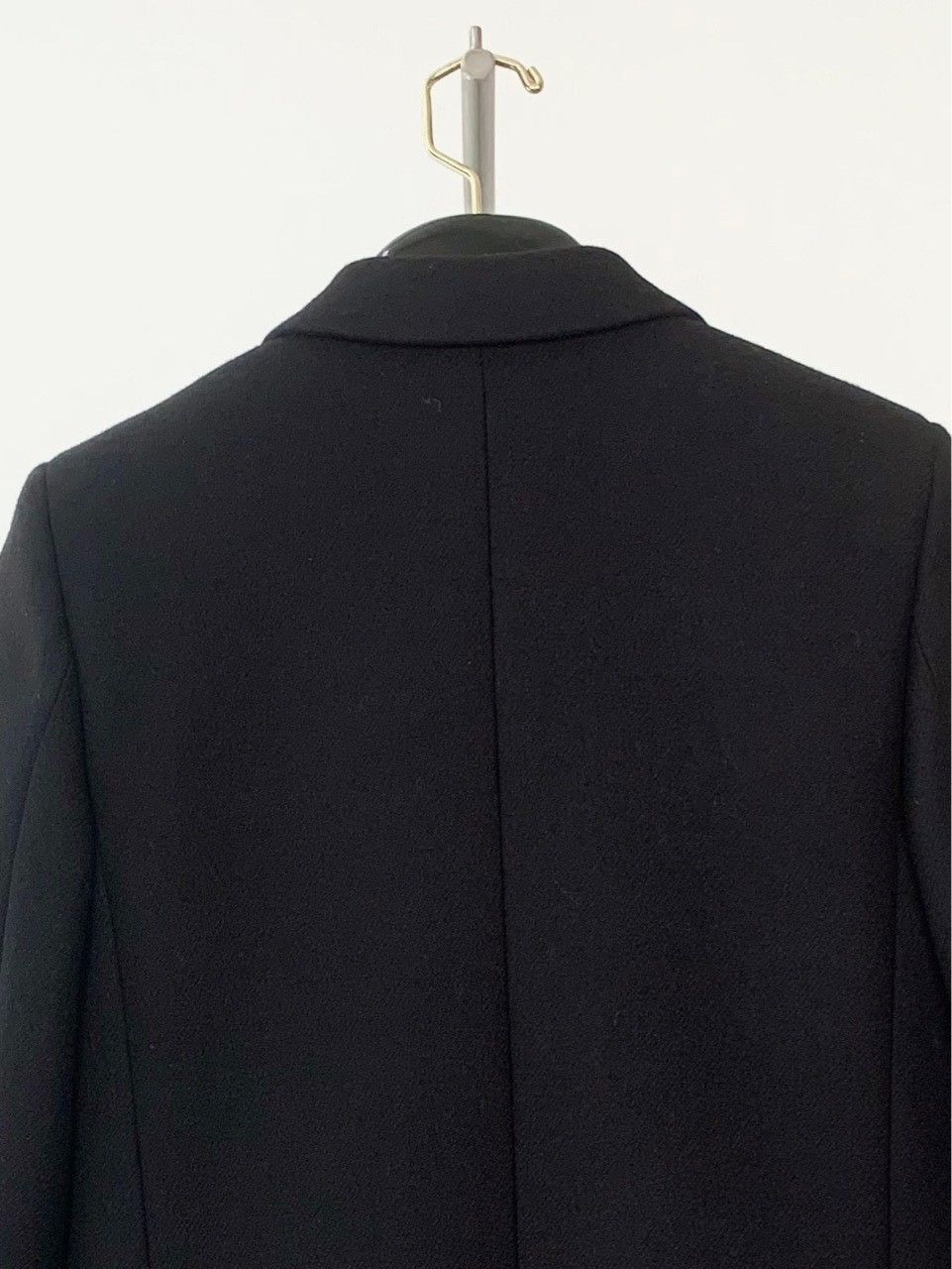 Saint Laurent Paris Saint Laurent SLP Black Long Coat Size XS / US 0-2 / IT 36-38 - 4 Thumbnail
