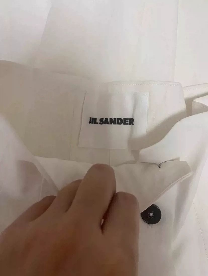 Jil Sander Jil Sander White Linen Skirt Size 32" / US 10 / IT 46 - 3 Thumbnail