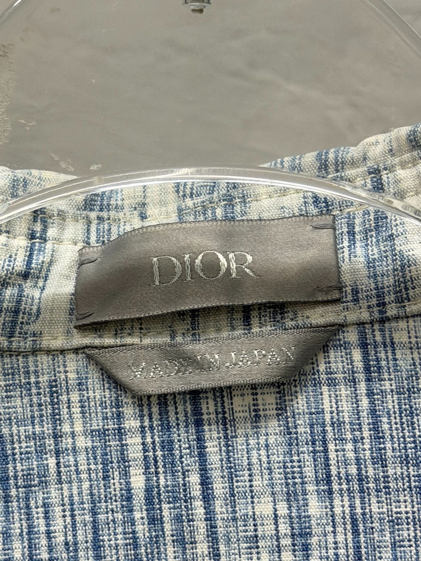 Dior Dior Blue White Patterned Shirt Size US XS / EU 42 / 0 - 5 Thumbnail