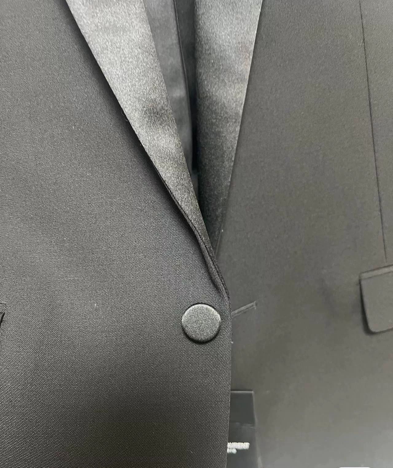 Saint Laurent Paris Saint Laurent Le Smoking Jacket Size XS / US 0-2 / IT 36-38 - 3 Thumbnail