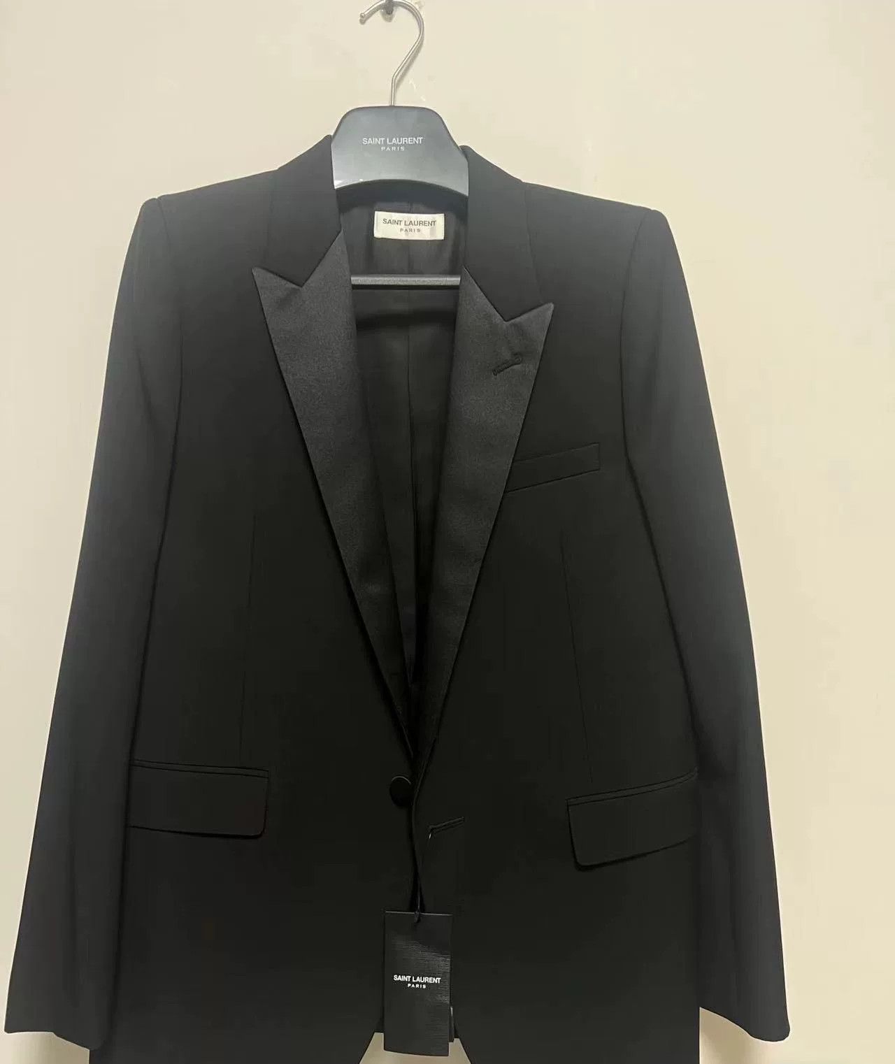 Saint Laurent Paris Saint Laurent Le Smoking Jacket Size XS / US 0-2 / IT 36-38 - 4 Thumbnail
