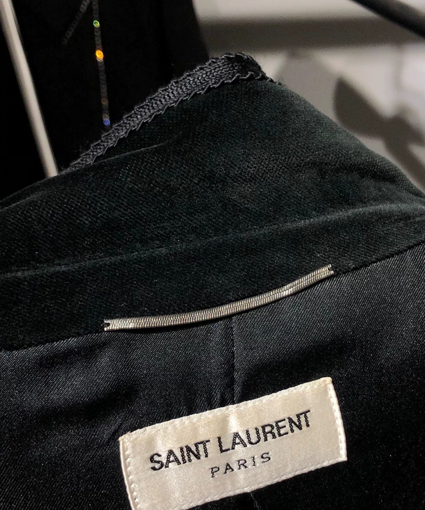 Saint Laurent Paris Saint Laurent Black Structured Blazer Size US S / EU 44-46 / 1 - 5 Thumbnail
