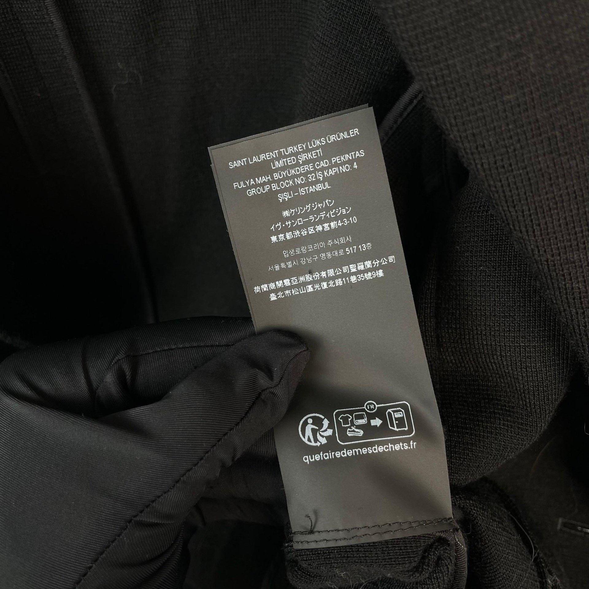 Saint Laurent Paris YSL Black Four-Pocket Blazer Size XXS / US 00 / IT 34 - 9 Thumbnail