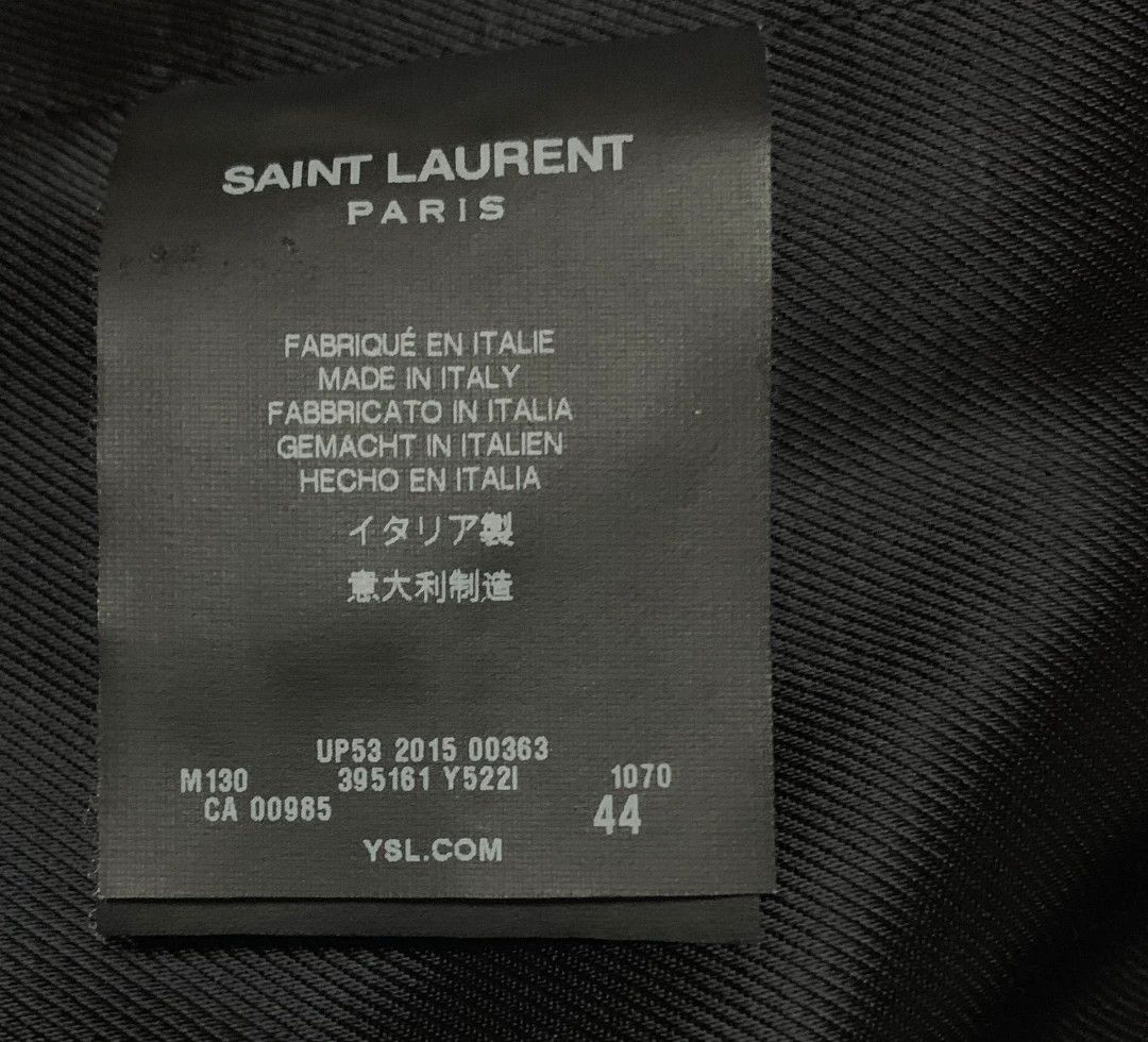 Saint Laurent Paris Saint Laurent 15AW Leopard Coat Size US XS / EU 42 / 0 - 6 Thumbnail
