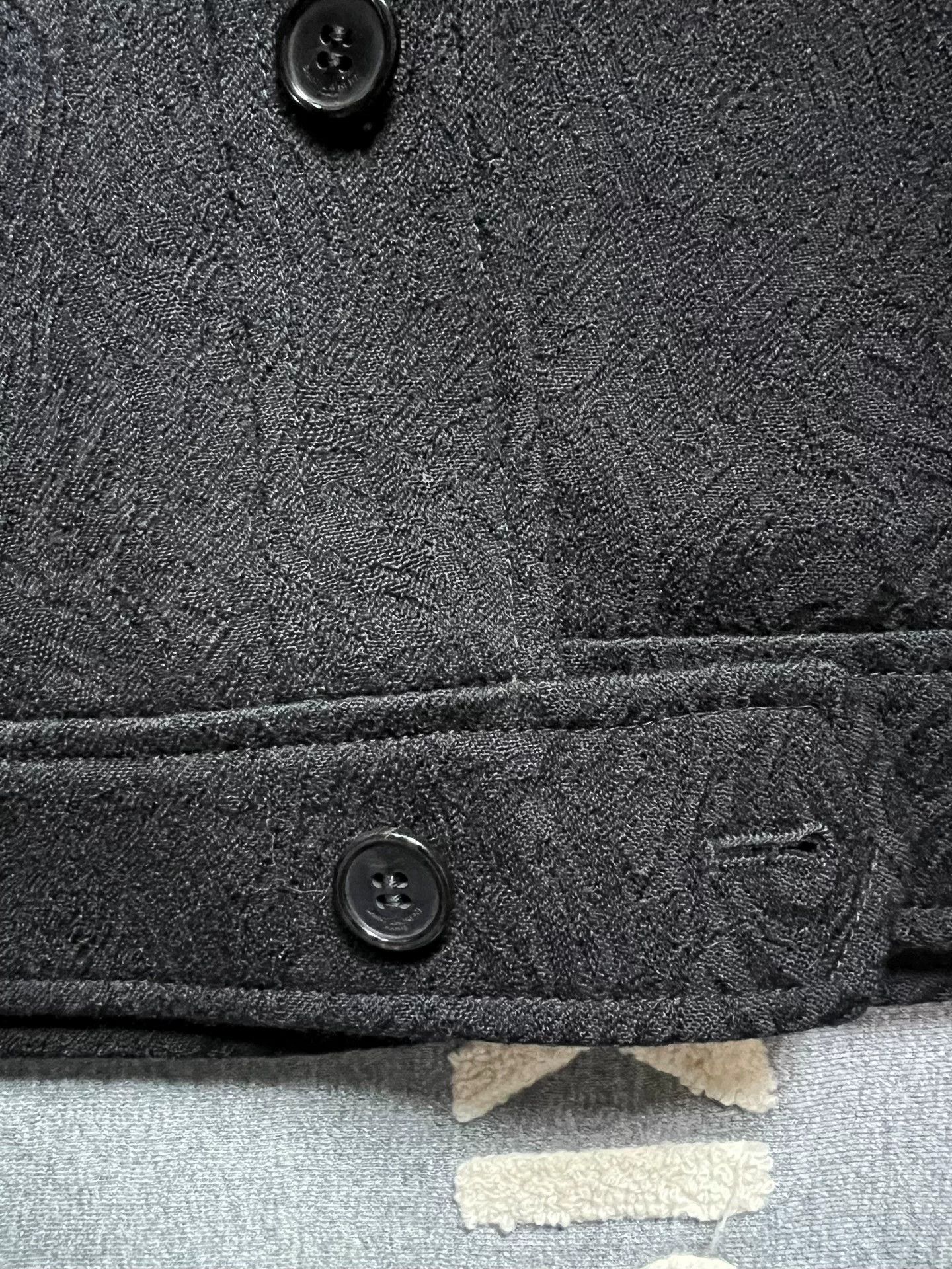 Saint Laurent Paris Saint Laurent 2019 Beaded Jacquard Jacket Size US L / EU 52-54 / 3 - 4 Thumbnail
