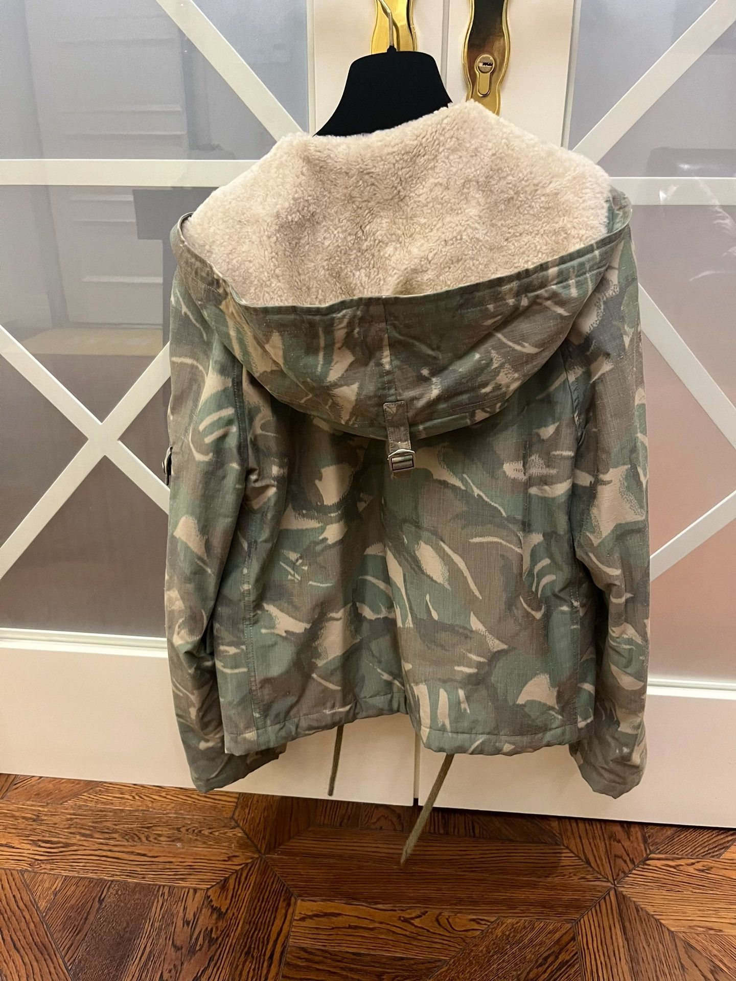 Saint Laurent Paris Saint Laurent Camouflage Hooded Bomber Jacket Size US S / EU 44-46 / 1 - 9 Thumbnail