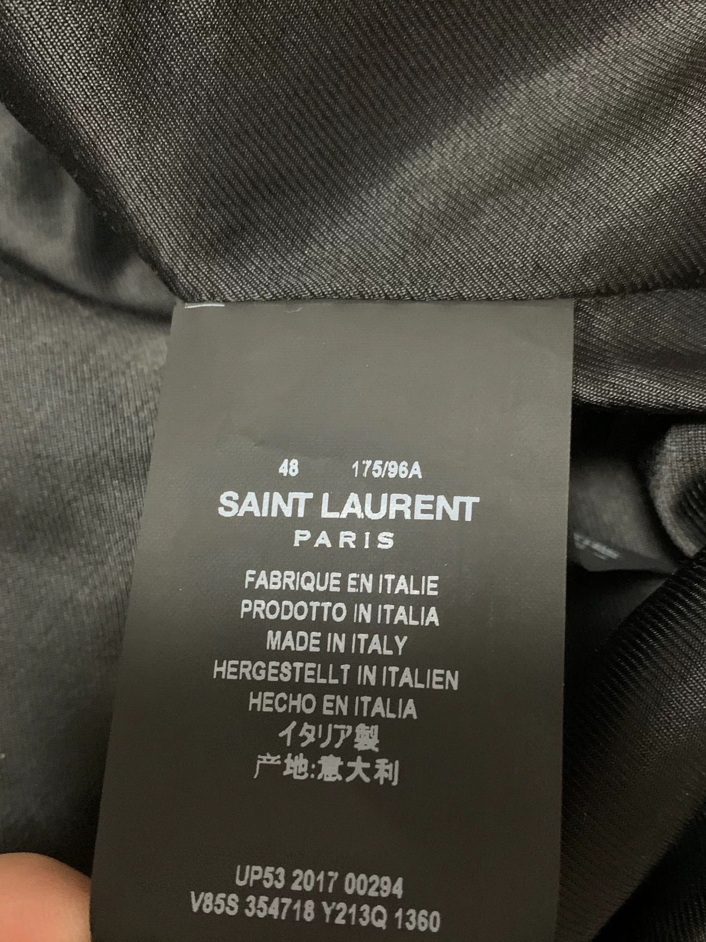 Saint Laurent Paris Saint Laurent Men's Green Varsity Jacket Size US M / EU 48-50 / 2 - 4 Thumbnail