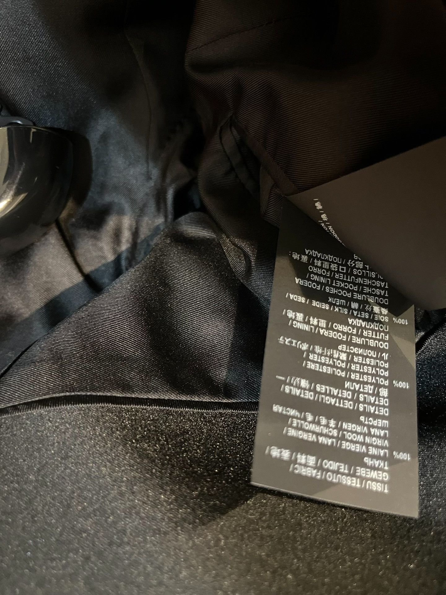 Saint Laurent Paris Saint Laurent Black Wool Blazer Size US XS / EU 42 / 0 - 7 Thumbnail