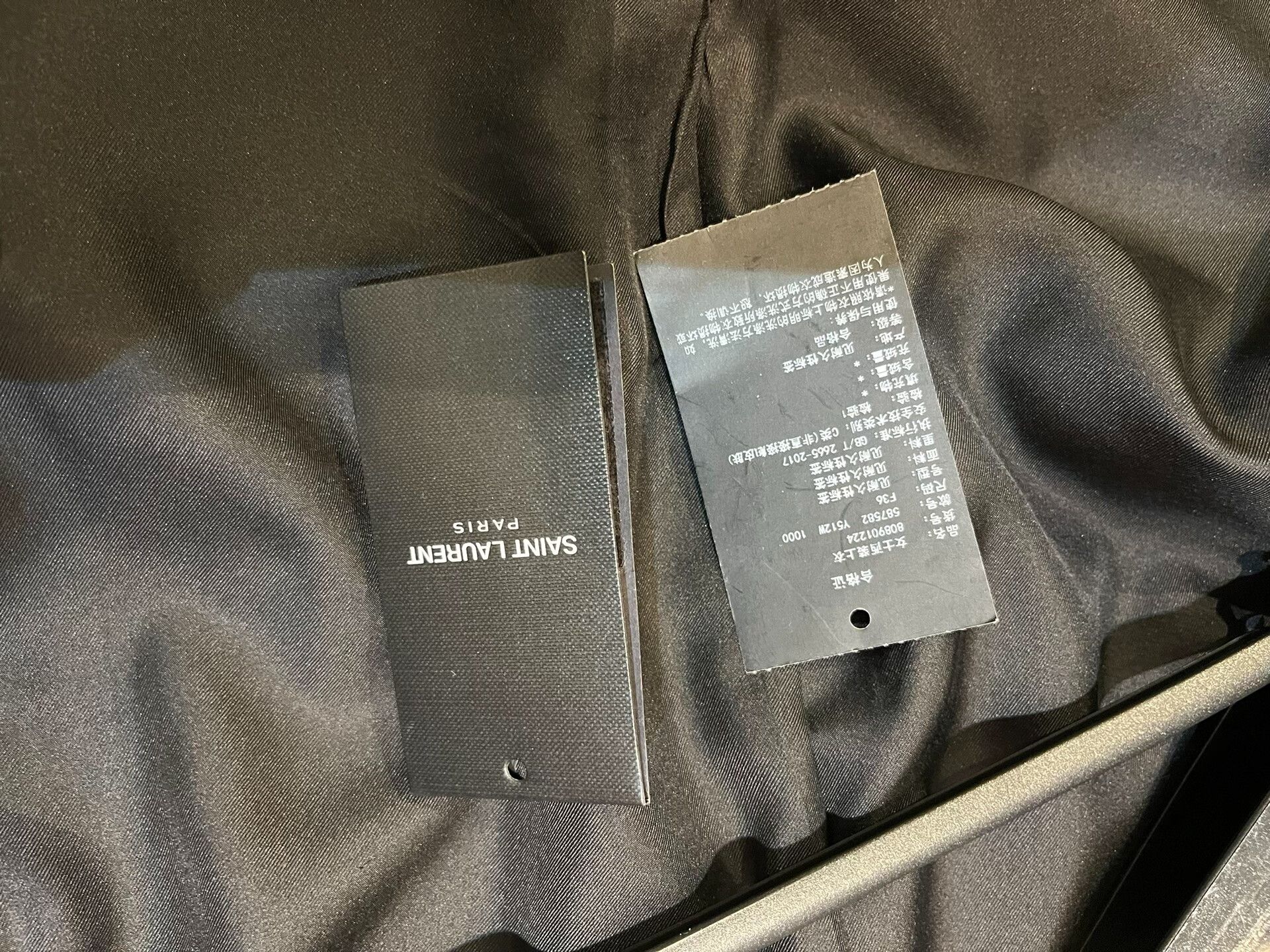 Saint Laurent Paris Saint Laurent Black Wool Blazer Size US XS / EU 42 / 0 - 8 Thumbnail