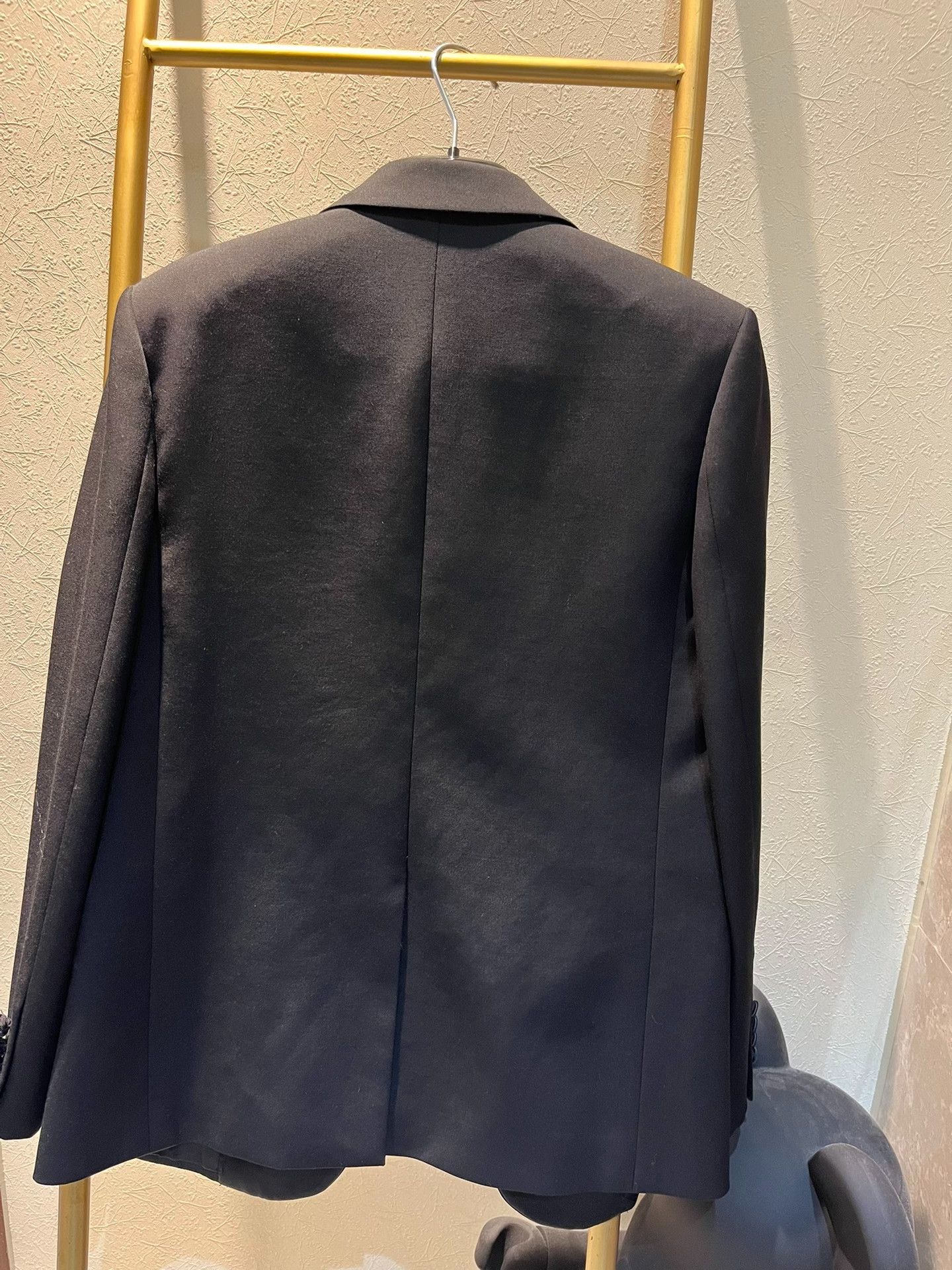 Saint Laurent Paris Saint Laurent Black Wool Blazer Size US XS / EU 42 / 0 - 4 Thumbnail
