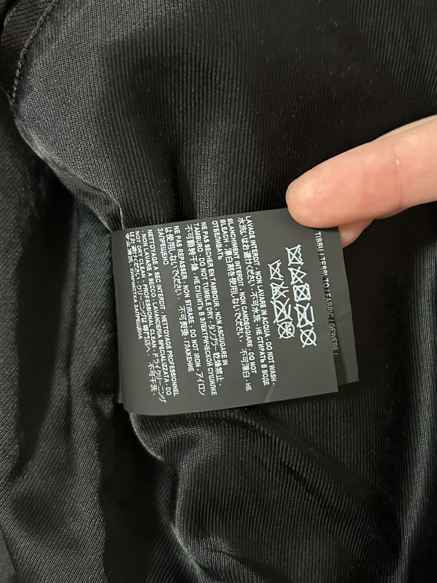 Saint Laurent Paris Saint Laurent Black Leather Sleeves Baseball Jacket Size US S / EU 44-46 / 1 - 8 Thumbnail