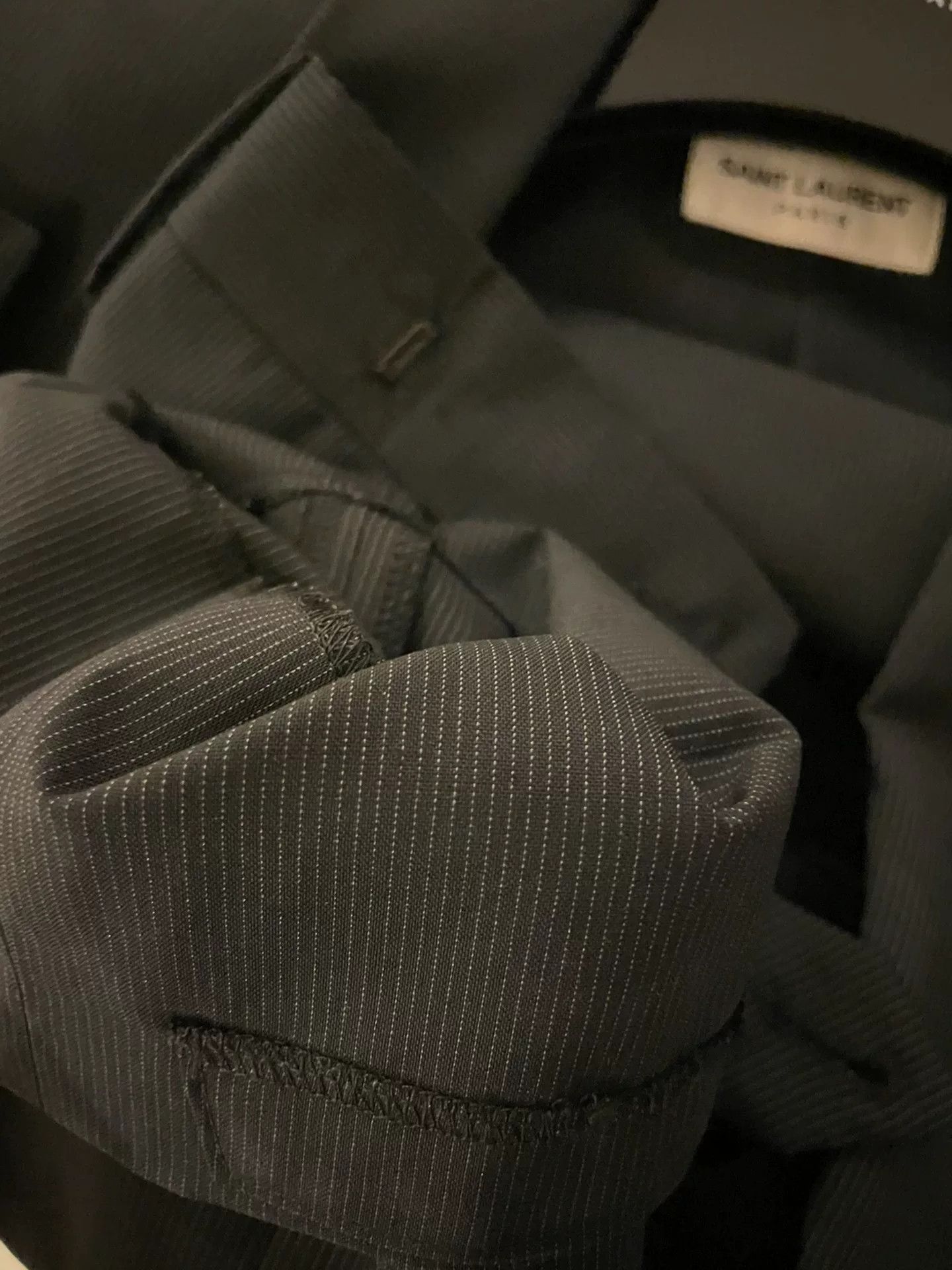 Saint Laurent Paris Saint Laurent 16SS Pinstripe Suit Size US S / EU 44-46 / 1 - 4 Thumbnail