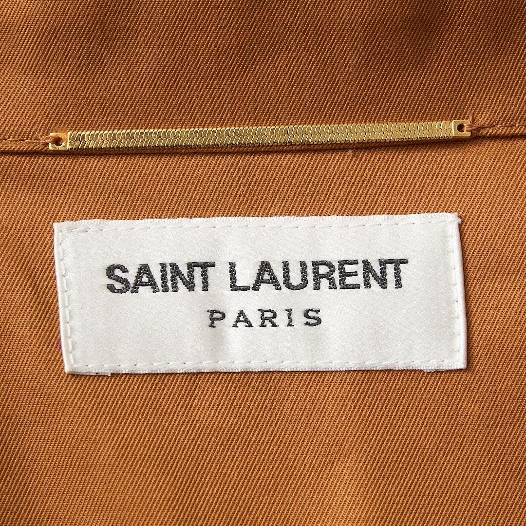 Saint Laurent Paris Saint Laurent Brown Belted Dress Size M / US 6-8 / IT 42-44 - 4 Thumbnail
