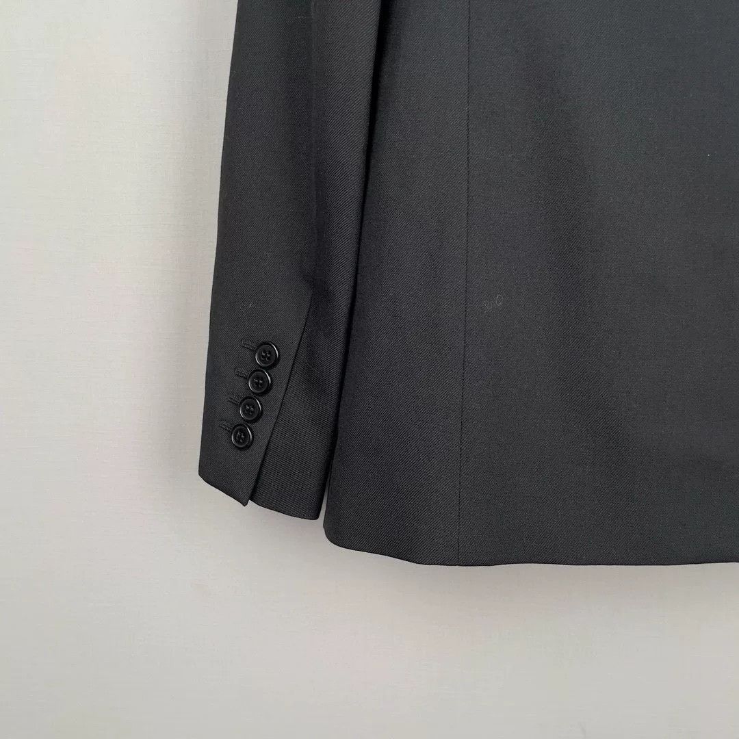 Saint Laurent Paris Saint Laurent Women's Wool Smoking Blazer Size XXS / US 00 / IT 34 - 5 Thumbnail
