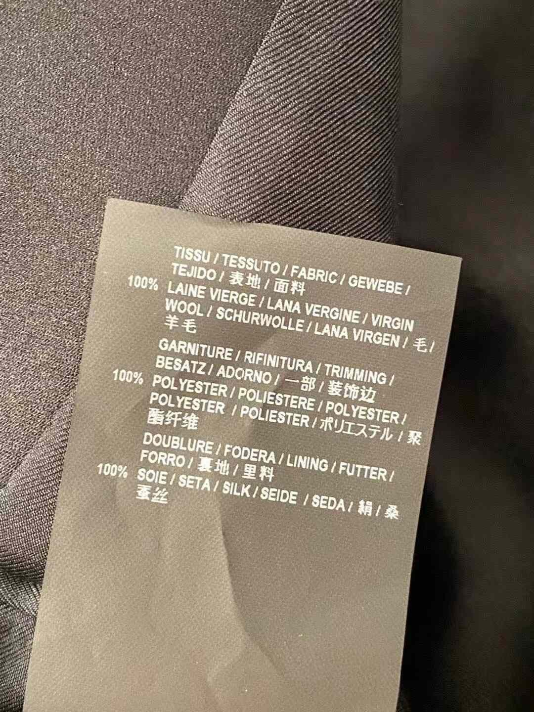 Saint Laurent Paris Saint Laurent Dark Blue Suit Set Size US M / EU 48-50 / 2 - 7 Thumbnail