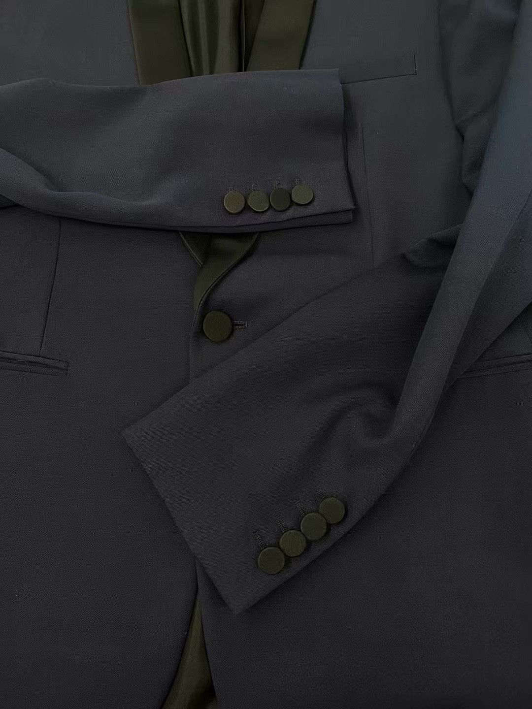 Saint Laurent Paris Saint Laurent Dark Blue Suit Set Size US M / EU 48-50 / 2 - 3 Thumbnail