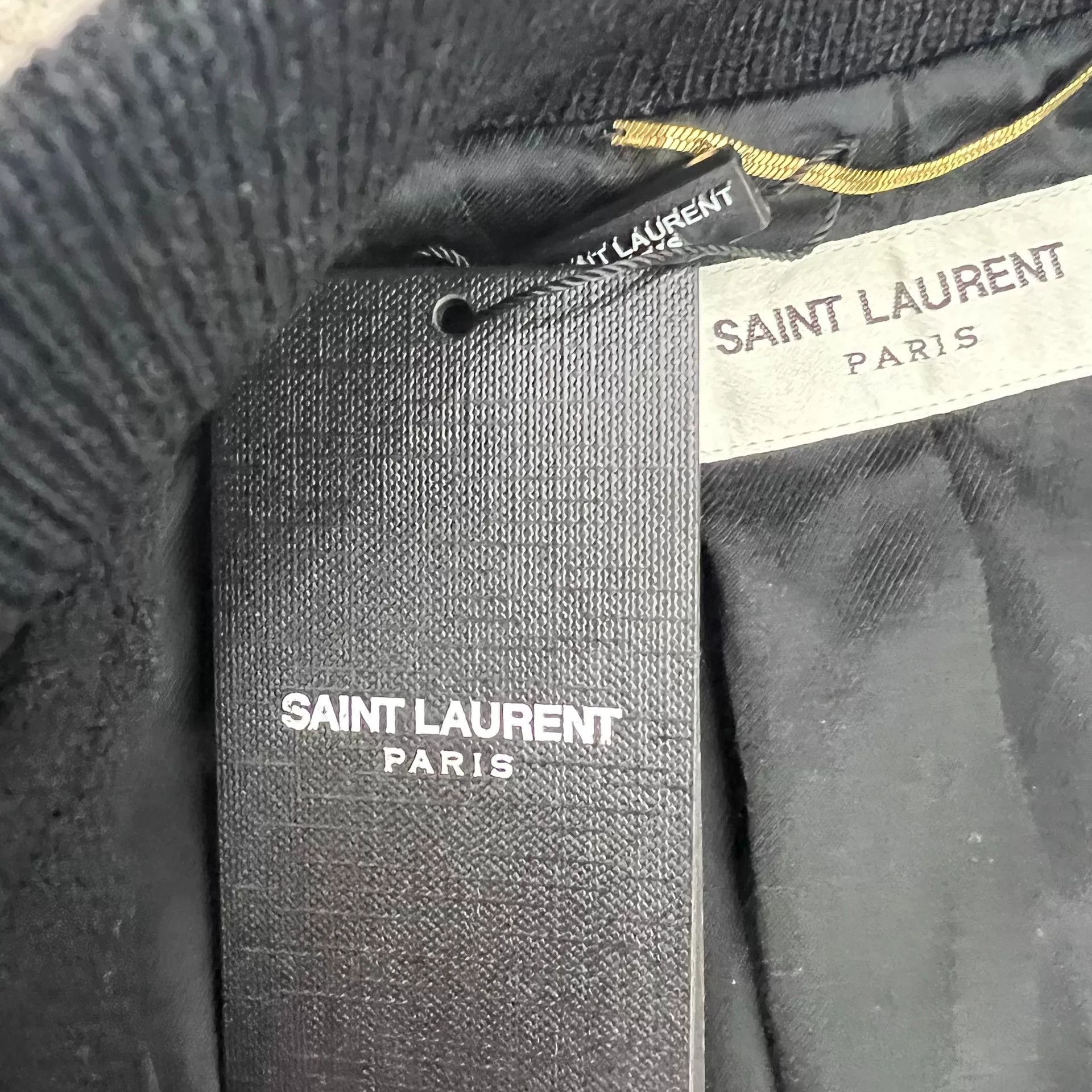 Saint Laurent Paris Saint Laurent Striped Baseball Jacket Size S / US 4 / IT 40 - 5 Thumbnail